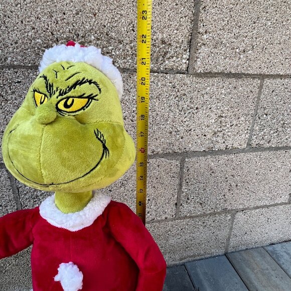 GEMMY Dr. Seuss Grinch Christmas Indoor Holiday Greeter Naughty & Nice Sign ~21" - Picture 3 of 11